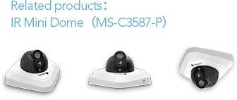 products IR mini dome camera, mini dome camera