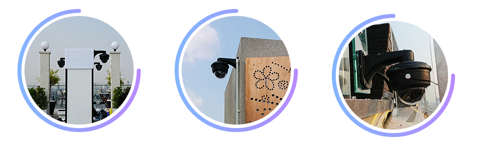 dist Milesight Motorized Pro Dome Network Camera, Bar security
