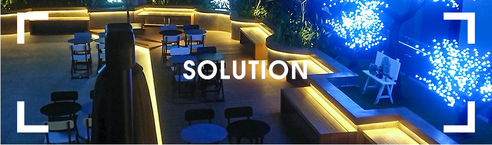 solution the inside view of eclipse sky bar