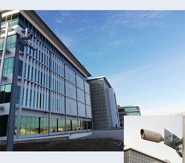 1 Milesight Mini Bullet Network Camera safeguards Çankırı New Government Office