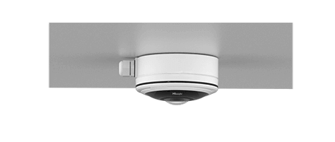 13 fisheye camera with junction box on the wall