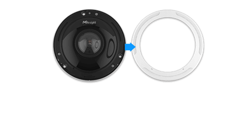 9 fisheye camera and top cover