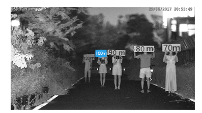 5 ir distance up to 100m
